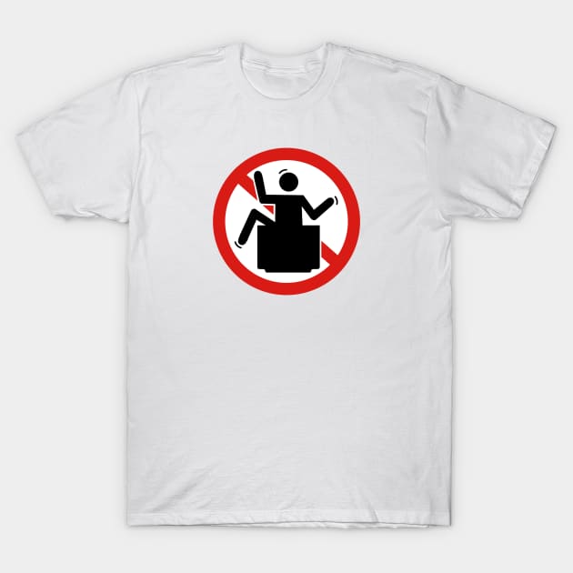 Remain Seated - Studio Version T-Shirt by NoiceThings